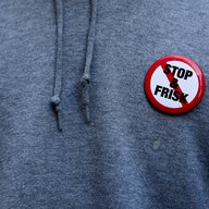 Anti-stop and frisk protesters outside Manhattan Court on April 30, 2012, nypd, hoodie